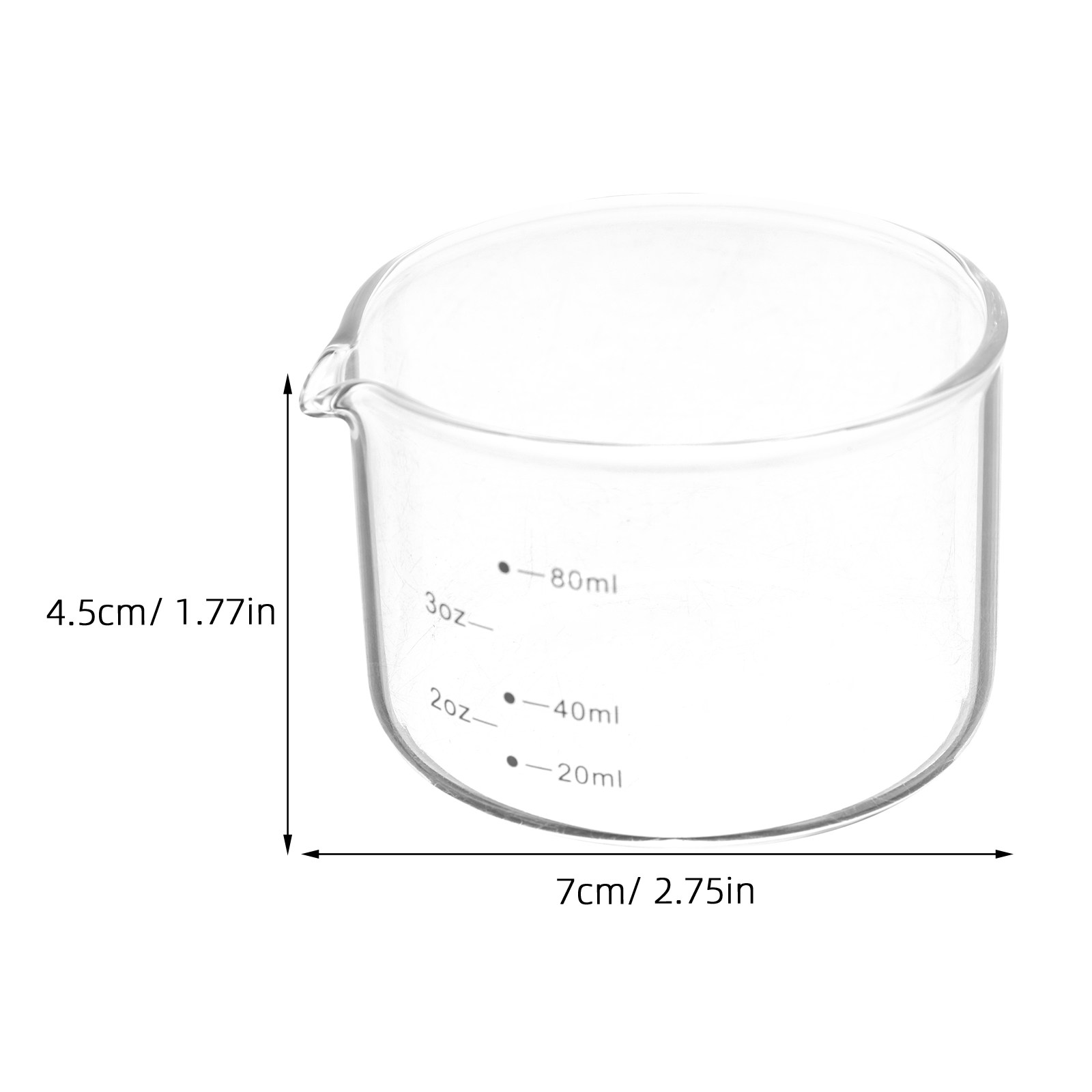 Espresso Shot Glass 80Ml Glass - Espresso Shot Glass 评论和价格