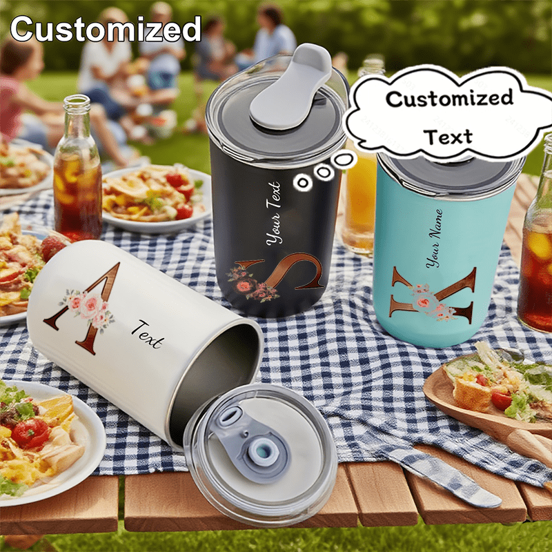Custom Floral Monogram Initial - Coffee Equipment For Camping 评论和价格